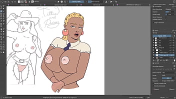 Big Tits Ebony Speed Paint - Rainbow4441