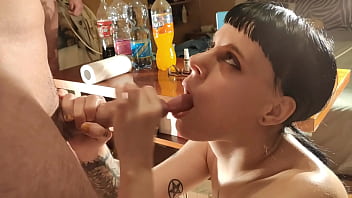 Bethkinky48k And Gabe Pole80 Share A Naughty Cumshot Moment
